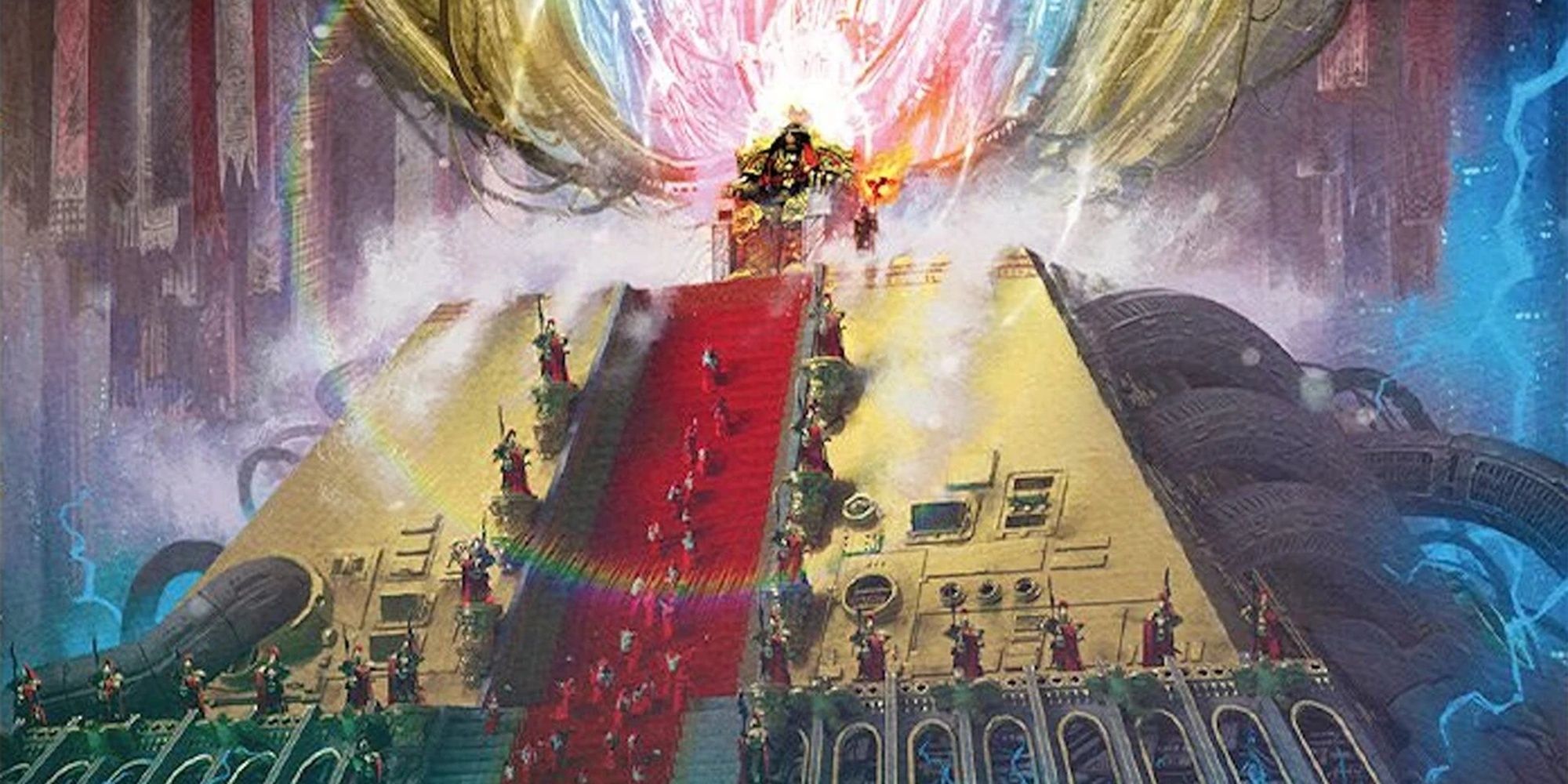 Warhammer 40,000: The Golden Throne And The Emperor In The Glory Days
