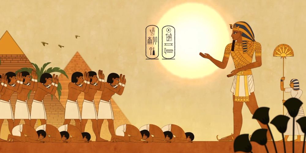 Ramesses' major victory screen in Total War: Pharaoh