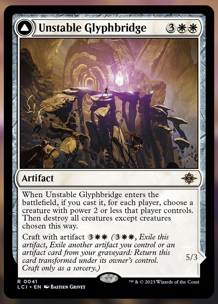 Unstable Glyphbridge
