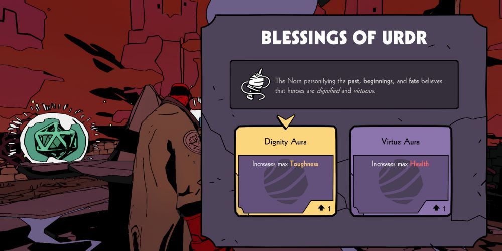 Hellboy In Menu For The Blessing Of Urdr