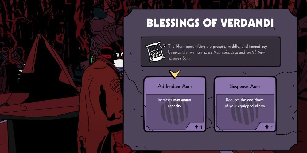 Hellboy In Menu For The Blessing Of Verdandi