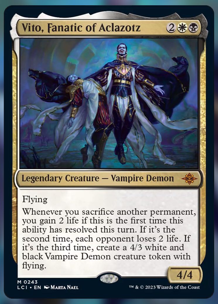 Vito, Fanatic Aclazotz