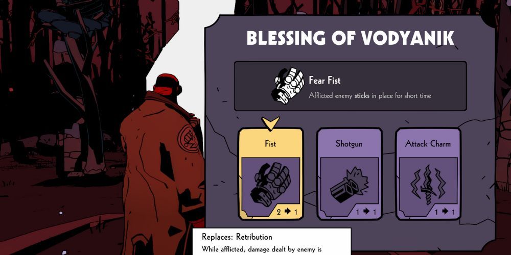 Hellboy In Menu For The Blessing Of Vodyanik