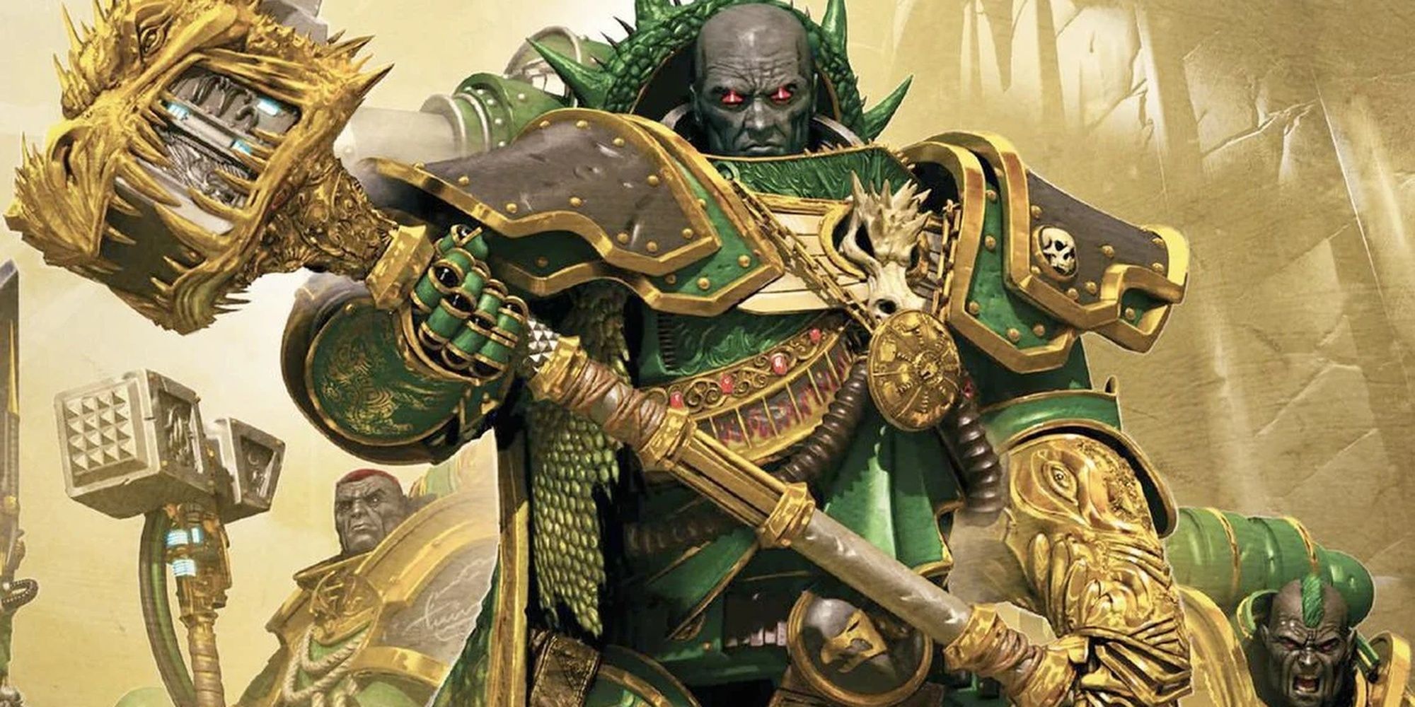 Warhammer 40,000: Vulkan And His Salamander Space Marine Legion