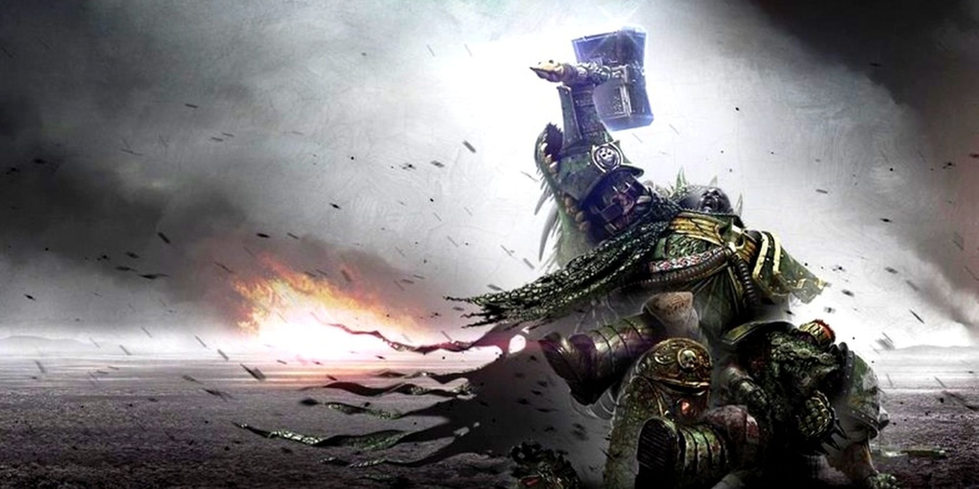 Warhammer 40,000: The Cover Of The Vulkan Lives Novel