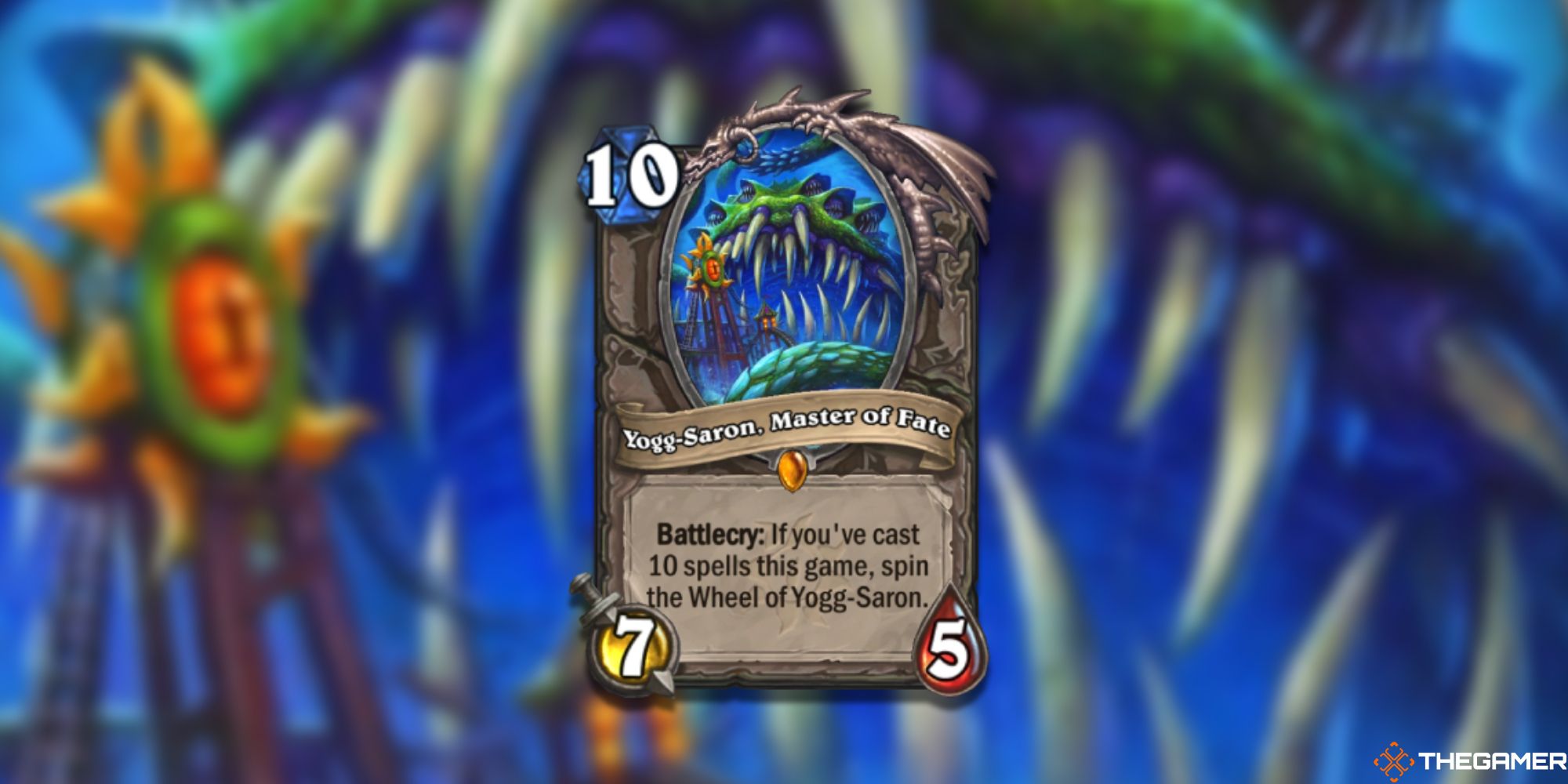 Yogg-Saron, Master of Fate Hearthstone Card