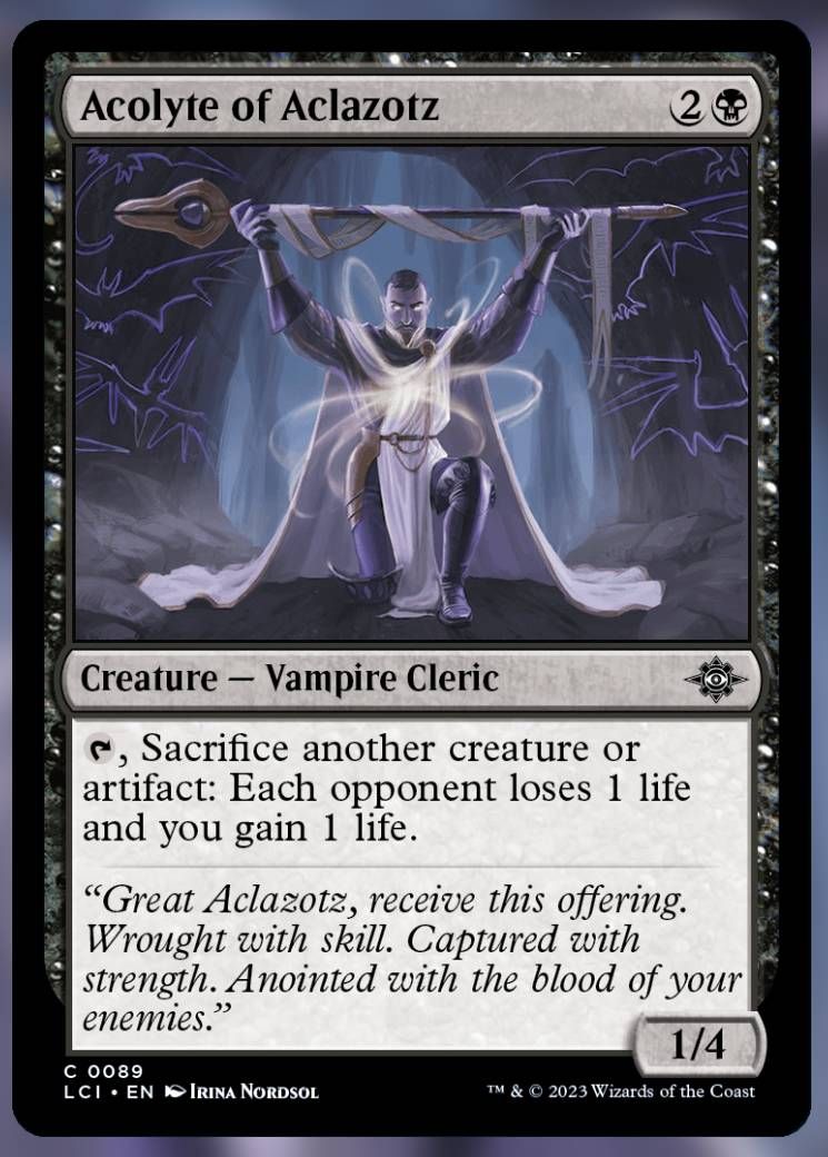 Acolyte of Aclazotz