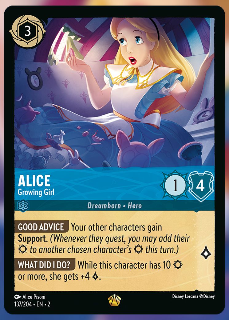 Alice, Growing Girl