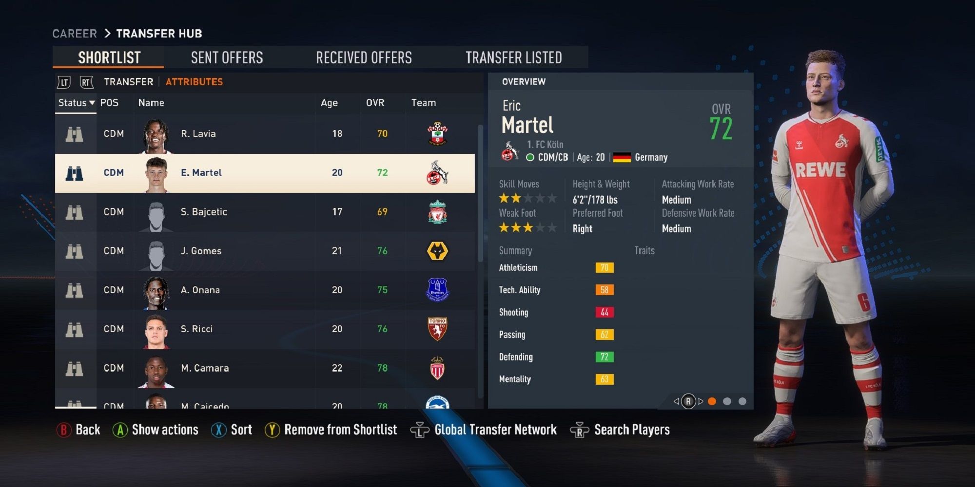 An image of Eric Martel in FIFA 23