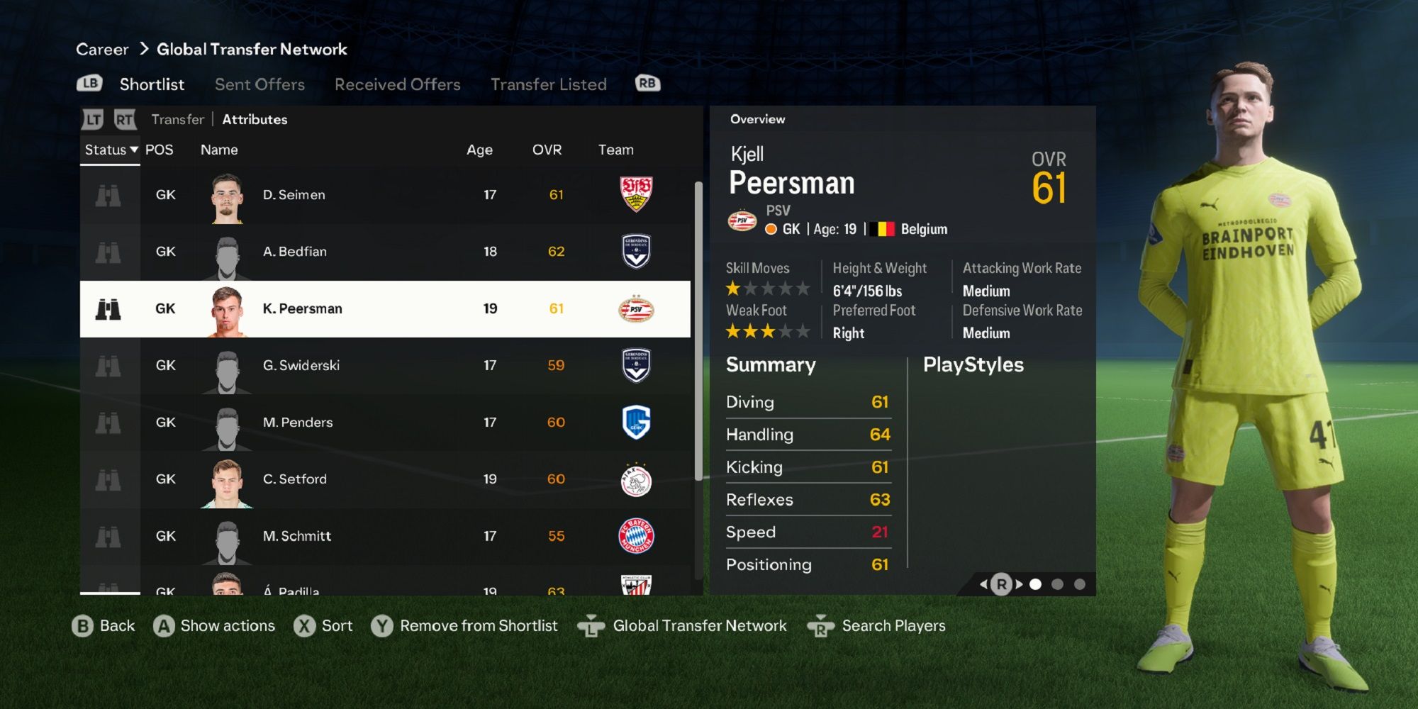 An image of Kjell Peersman in EA Sports FC 24