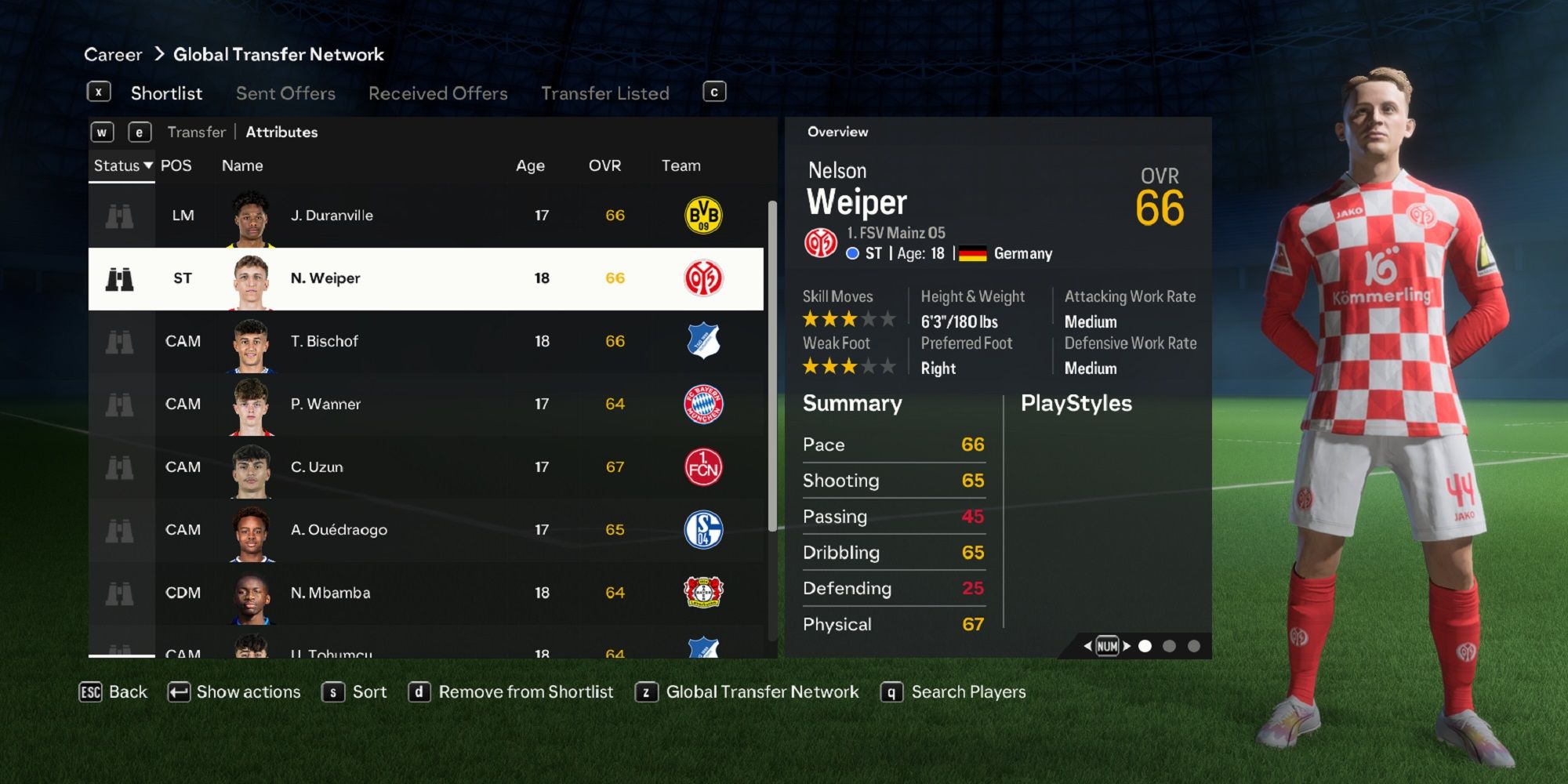 An image of Nelson Weiper in EA Sports FC 24