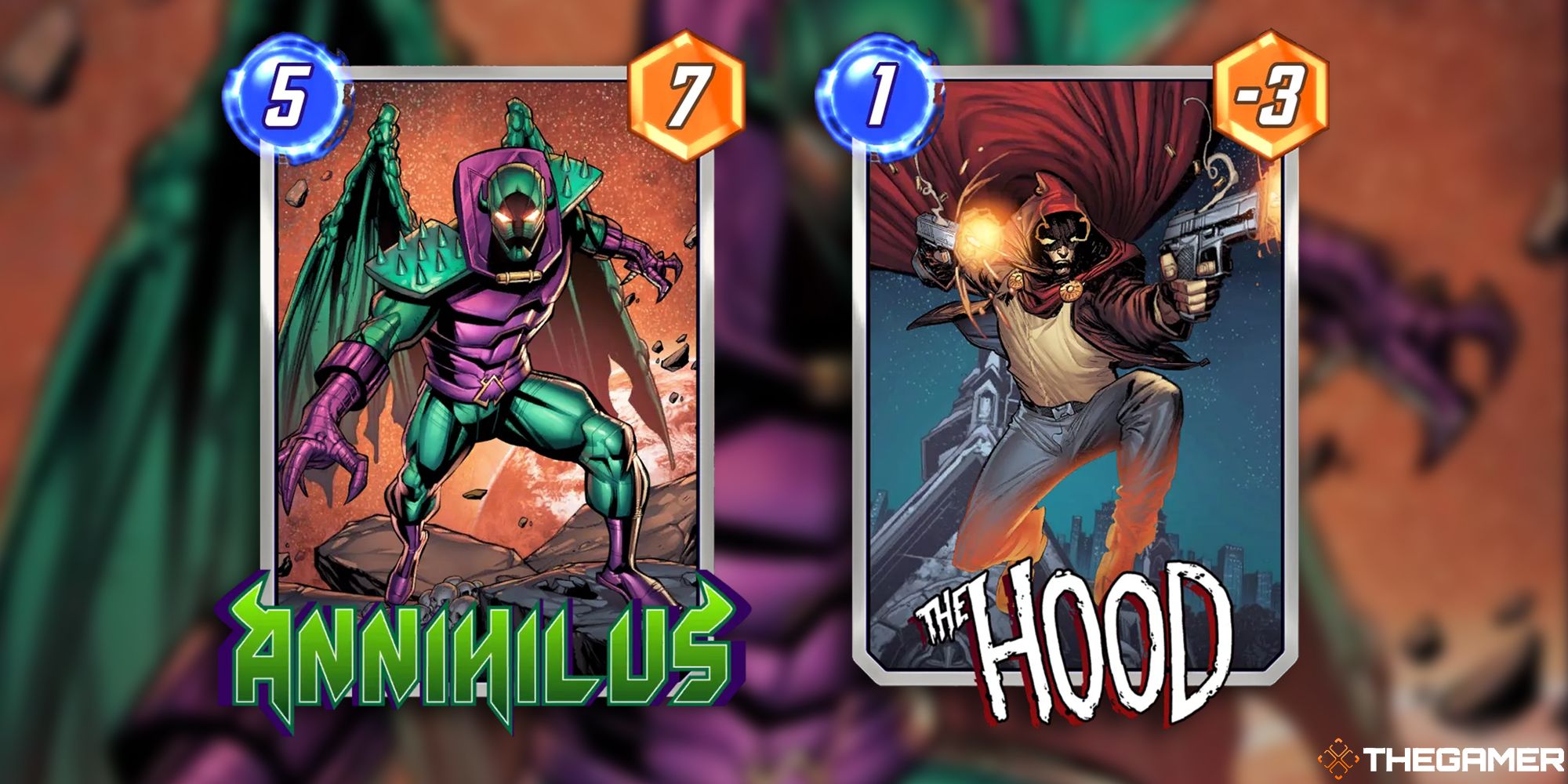 annihilus and the hood cards