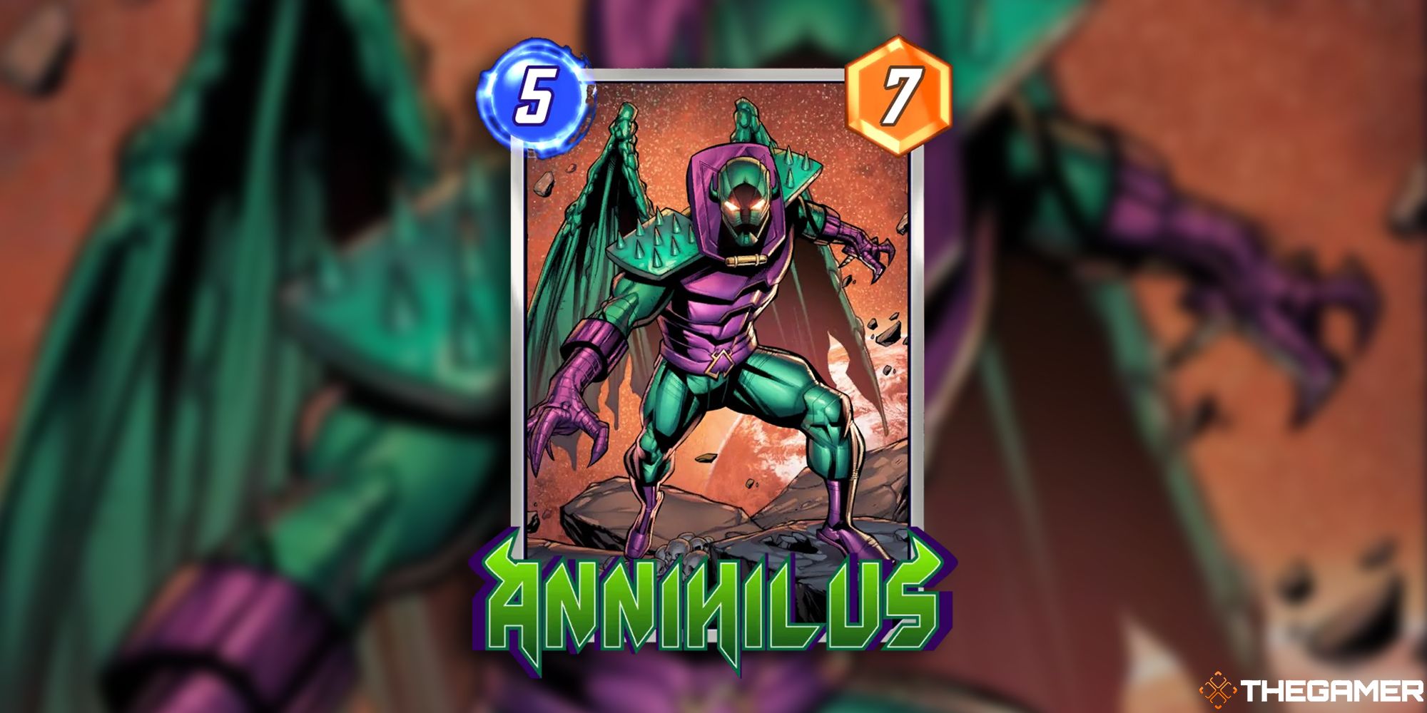 Annihilus card from Marvel Snap
