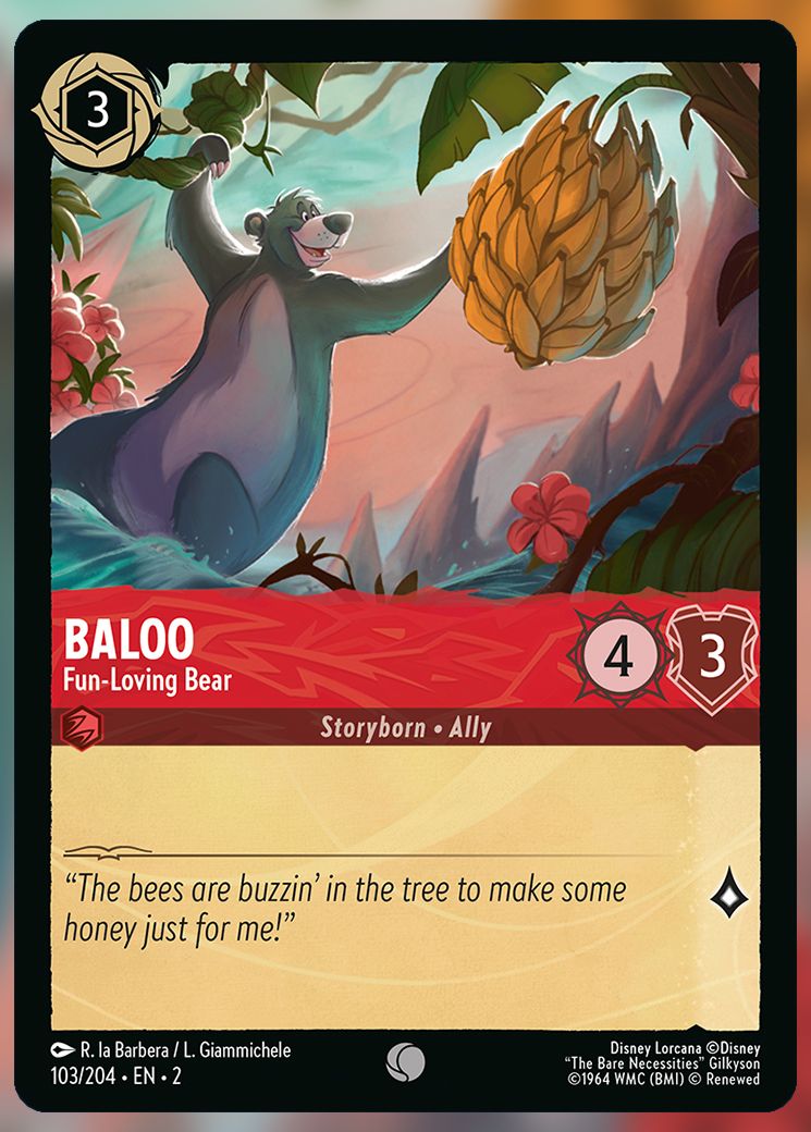 Baloo, Fun-Loving Bear