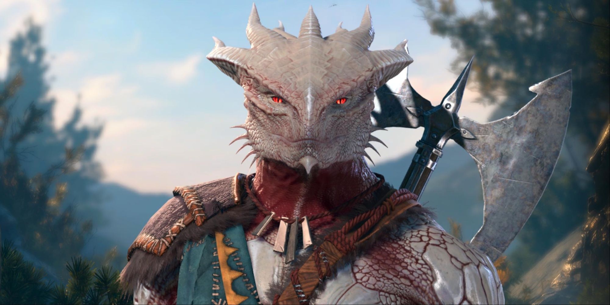 The Dark Urge as a Barbarian, in Baldur's Gate 3.