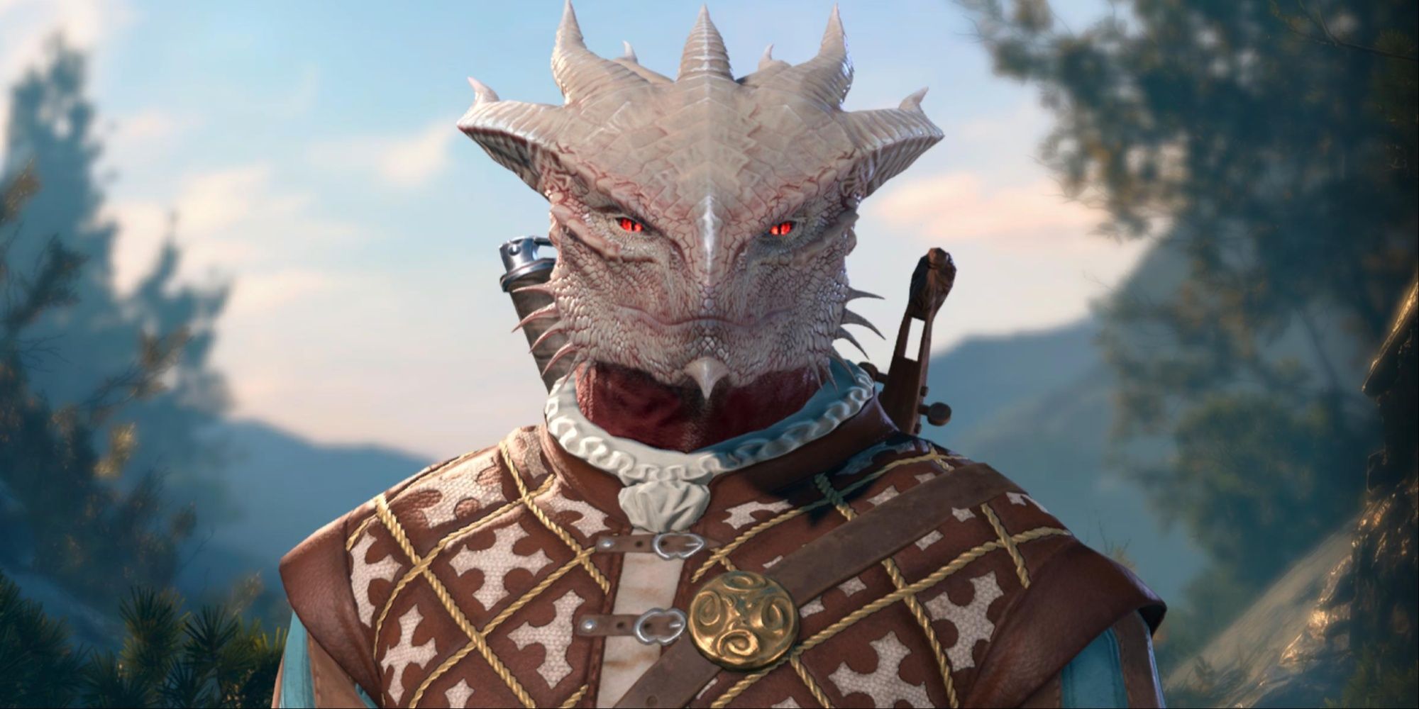 The Dark Urge as a Bard, in Baldur's Gate 3.