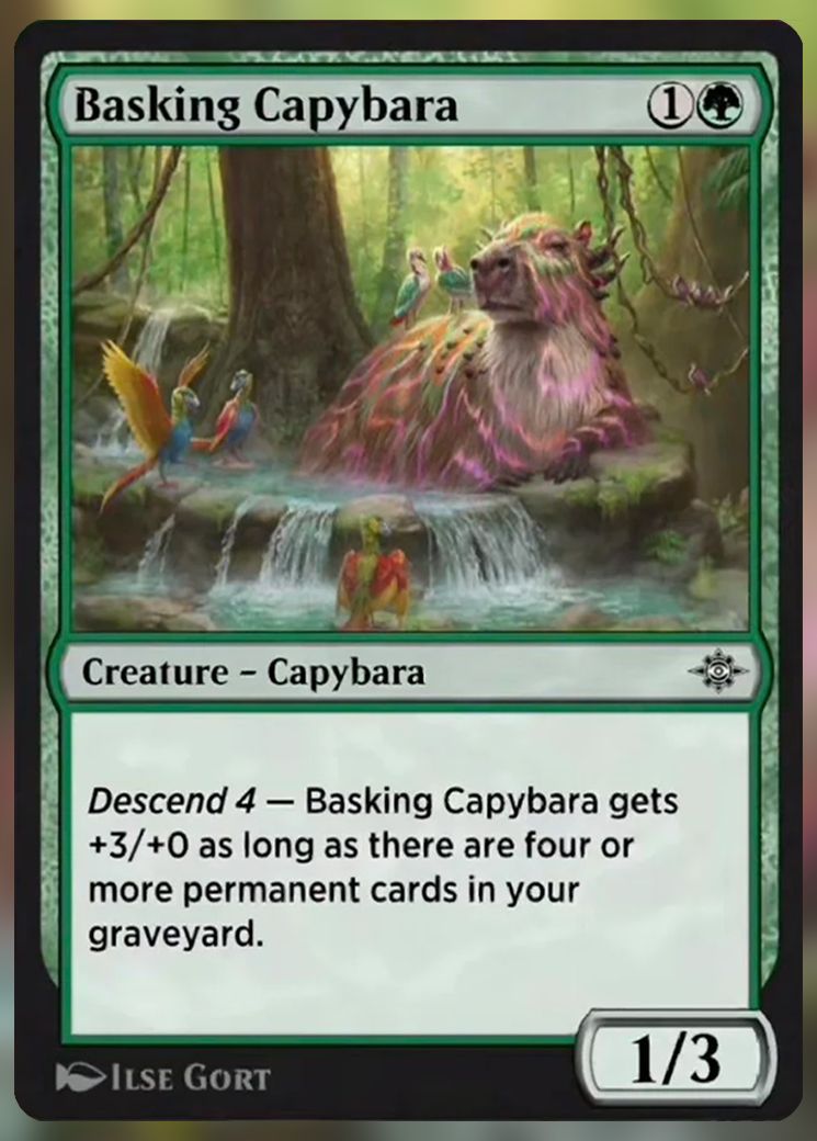 Basking Capybara