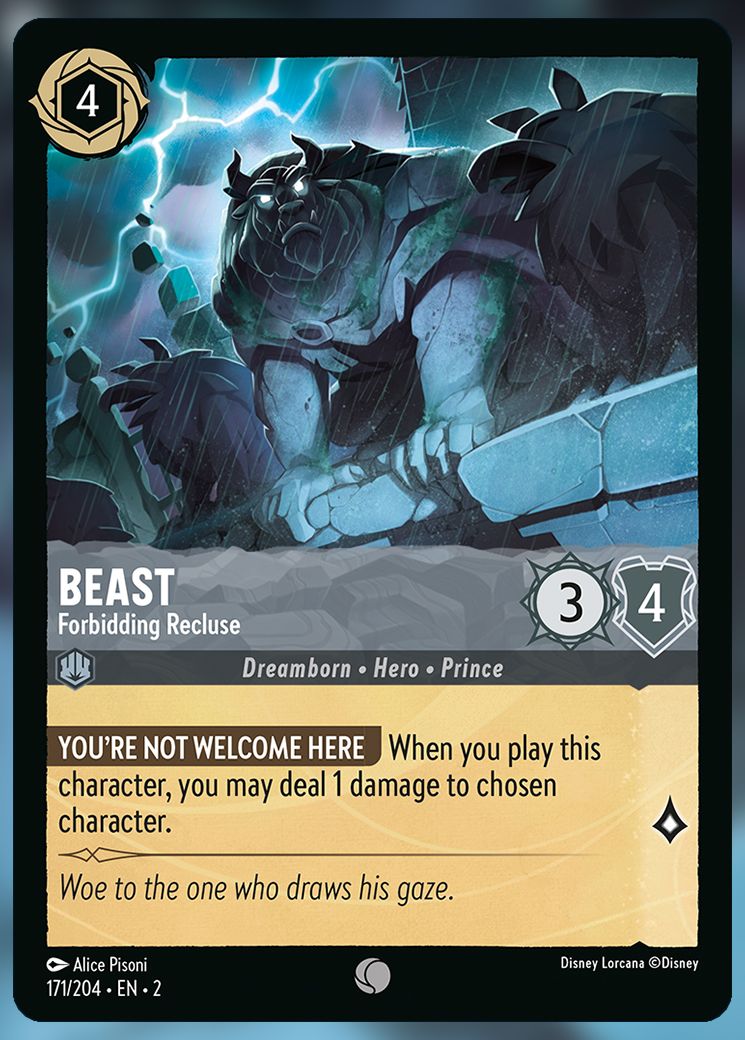 Beast, Forbidding Recluse