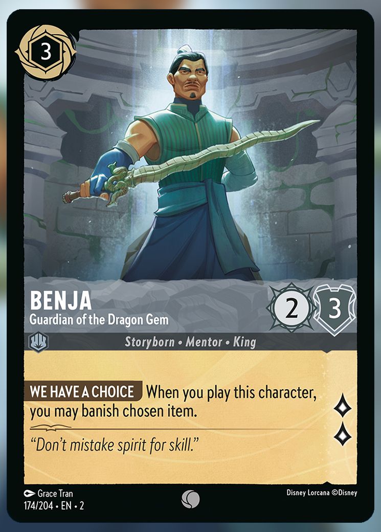 Benja, Guardian of the Dragon Gem