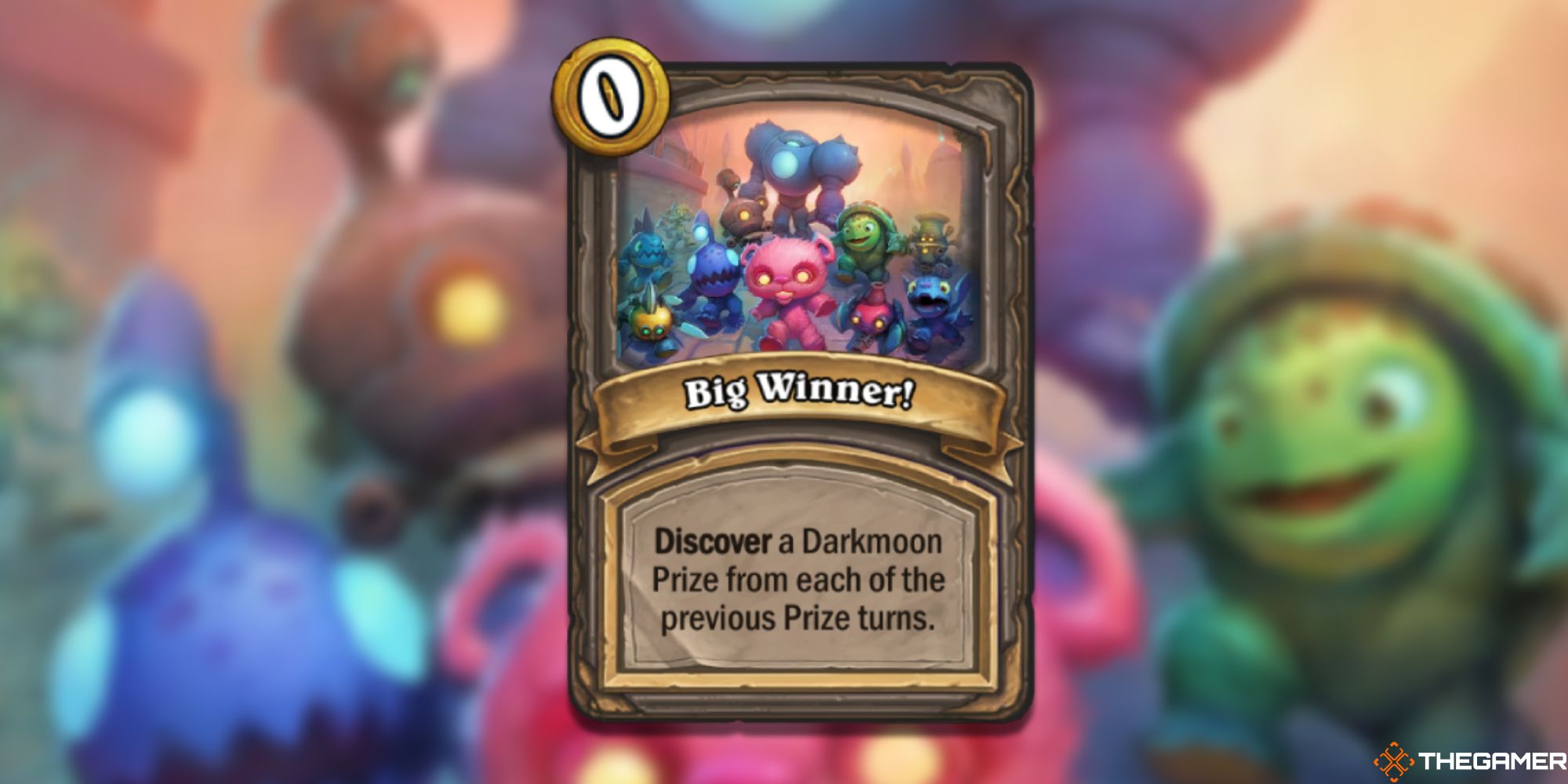 Big Winner Darkmoon Prize Hearthstone Battlegrounds