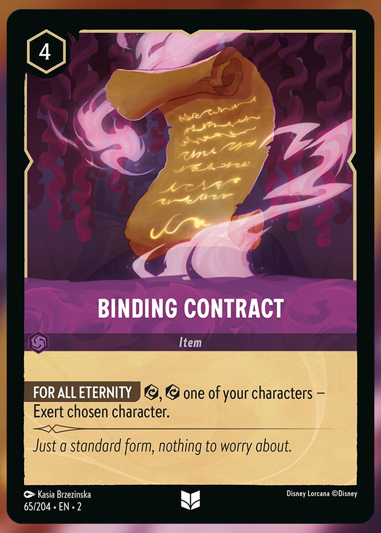 Binding Contract