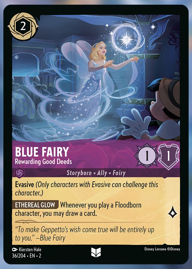 Blue Fairy, Rewarding Good Deeds