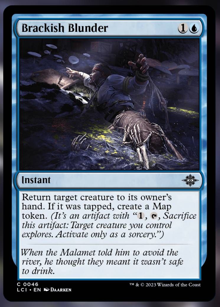 Brackish Blunder