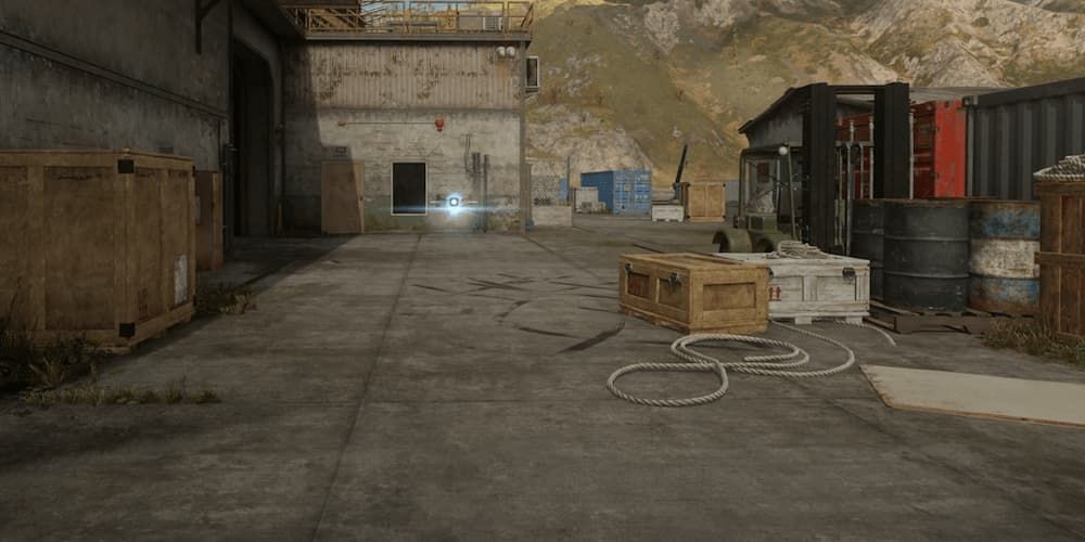 A Breacher Drone flies towards a doorway in Call of Duty: Modern Warfare 3.