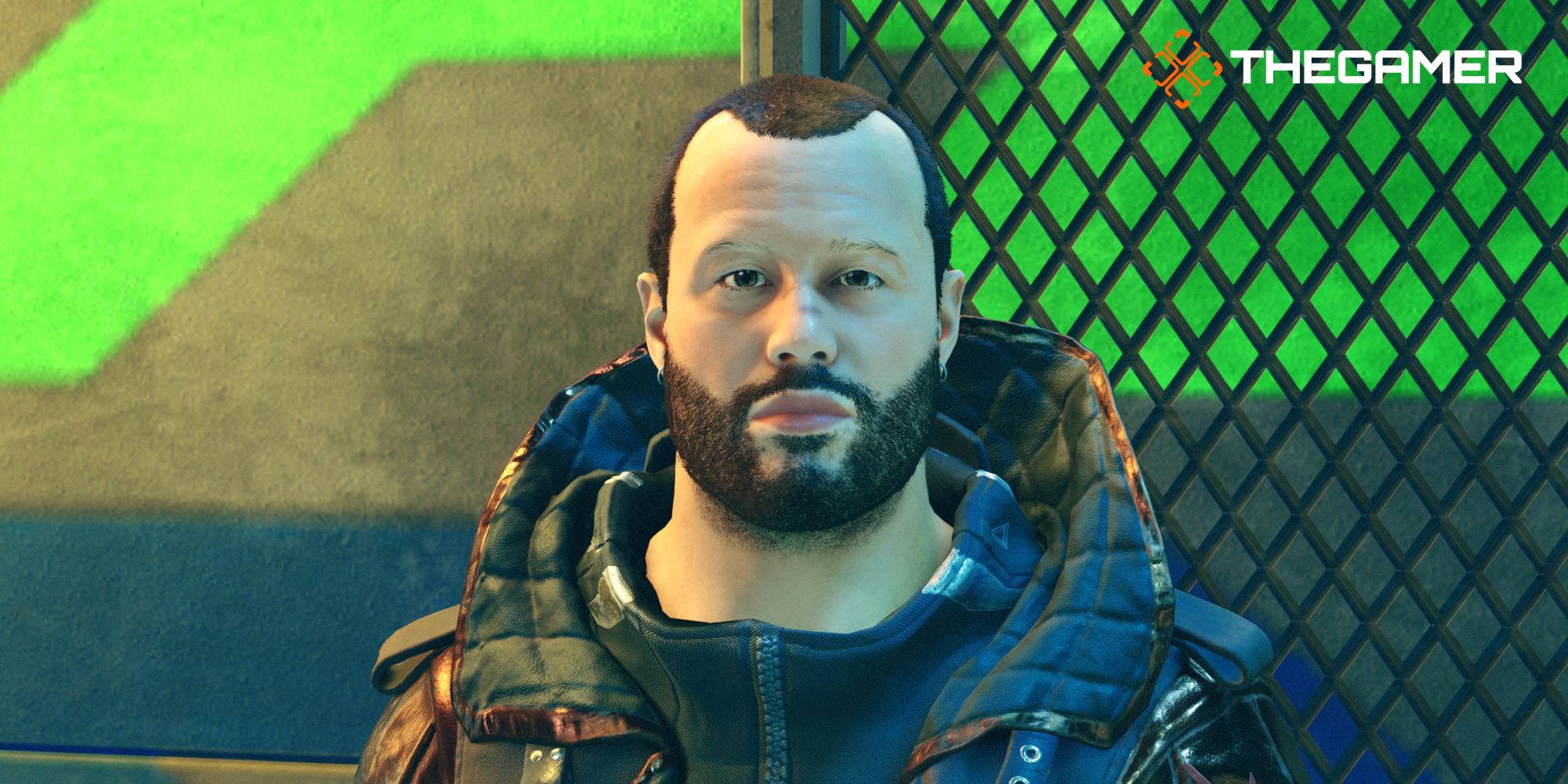 Starfield: Briggs, leader of the Ebbside Strikers gang.