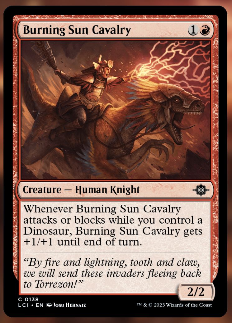 Burning Sun Cavalry