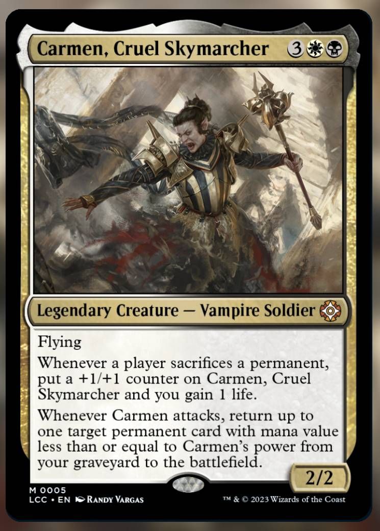 Carmen, Cruel Skymarcher