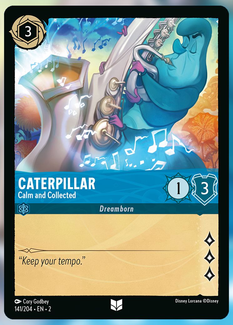 Caterpillar, Calm and Collected