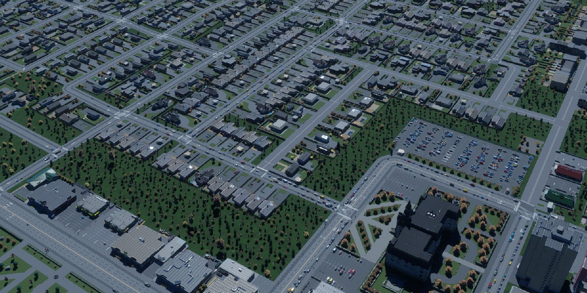 cities skylines 2 neighborhood separated from college area