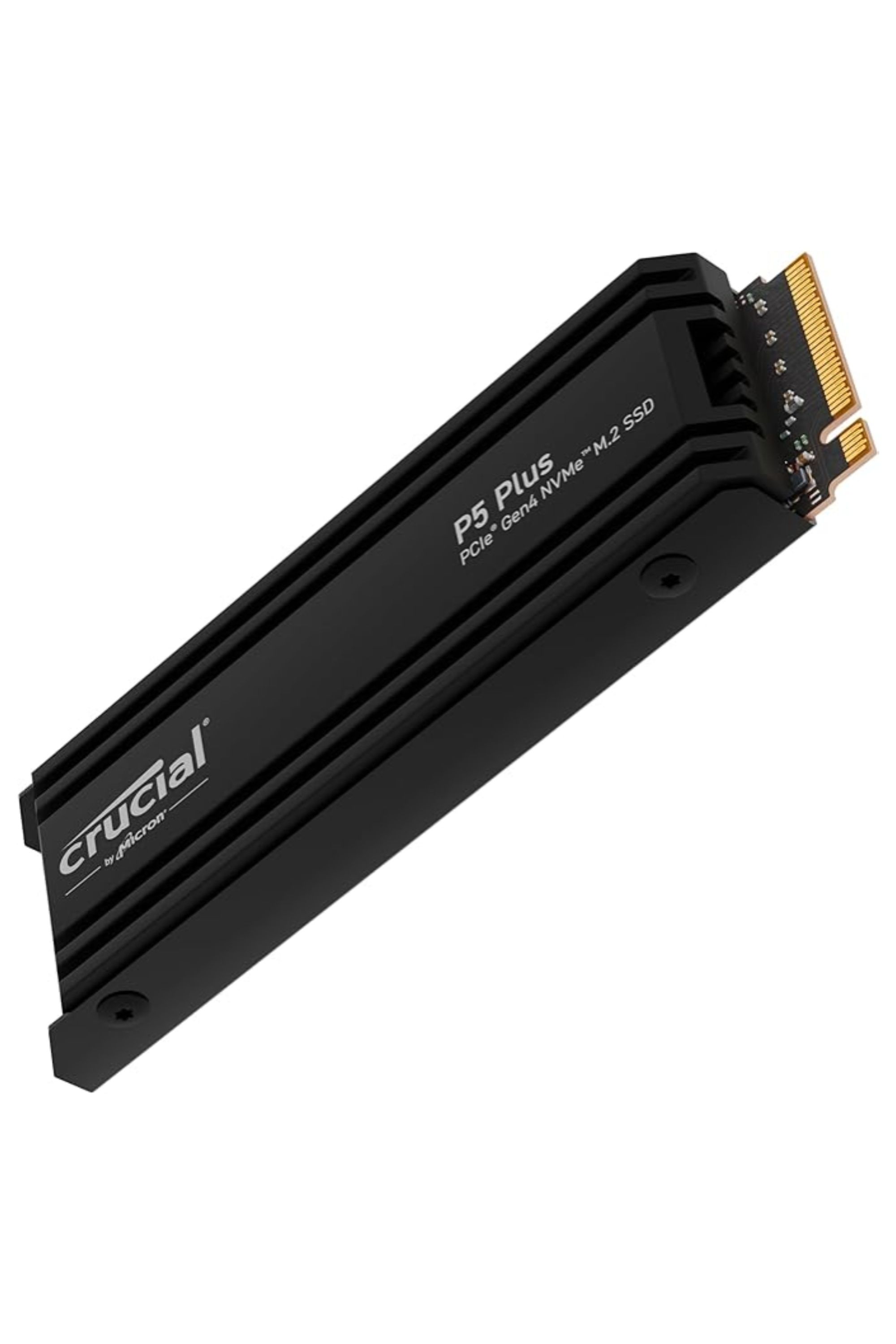 Crucial P5 Plus 1TB Gen4 NVMe M.2 SSD Internal Gaming SSD with Heatsink