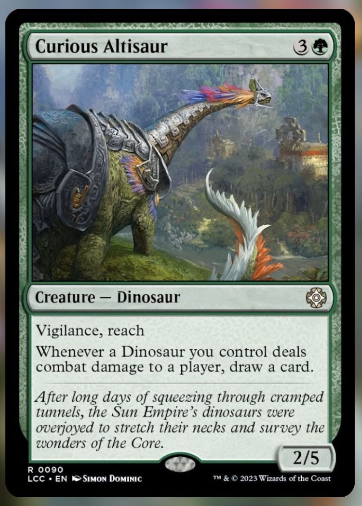 Curious Altisaur