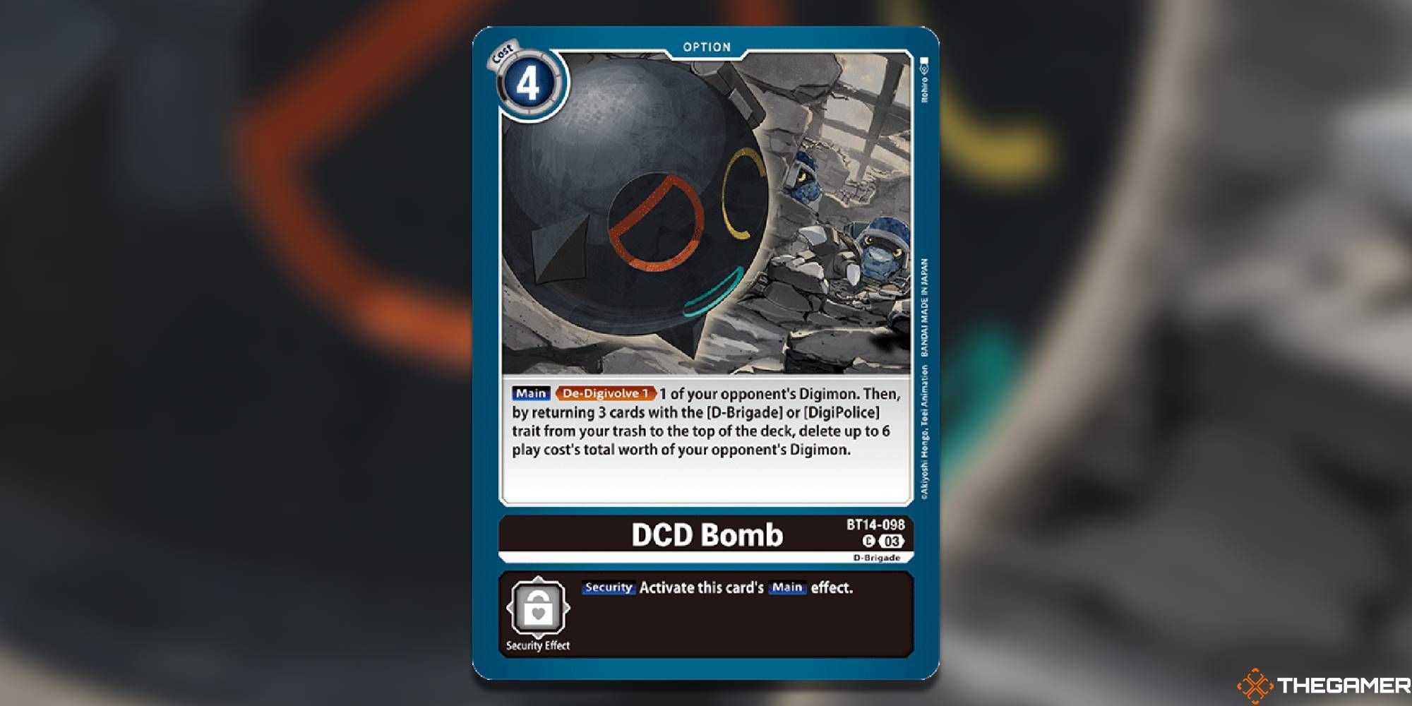 dcd bomb digimon card game bt14 blast ace