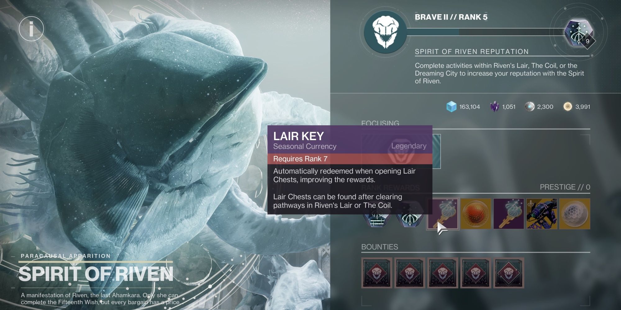 Destiny 2 Season Of The Wish Riven Rewards