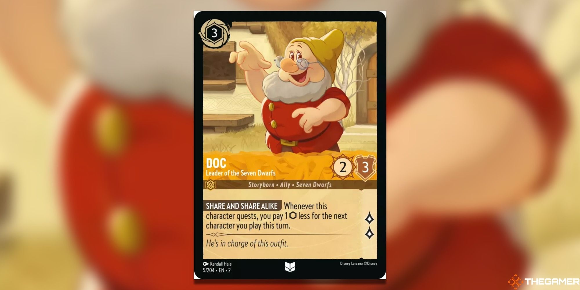 doc leader of the seven dwarfs by kendall hale