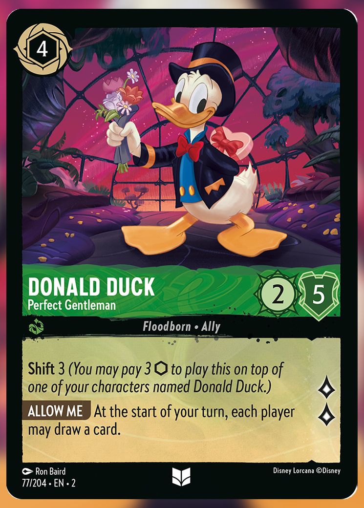 Donald Duck, Perfect Gentleman