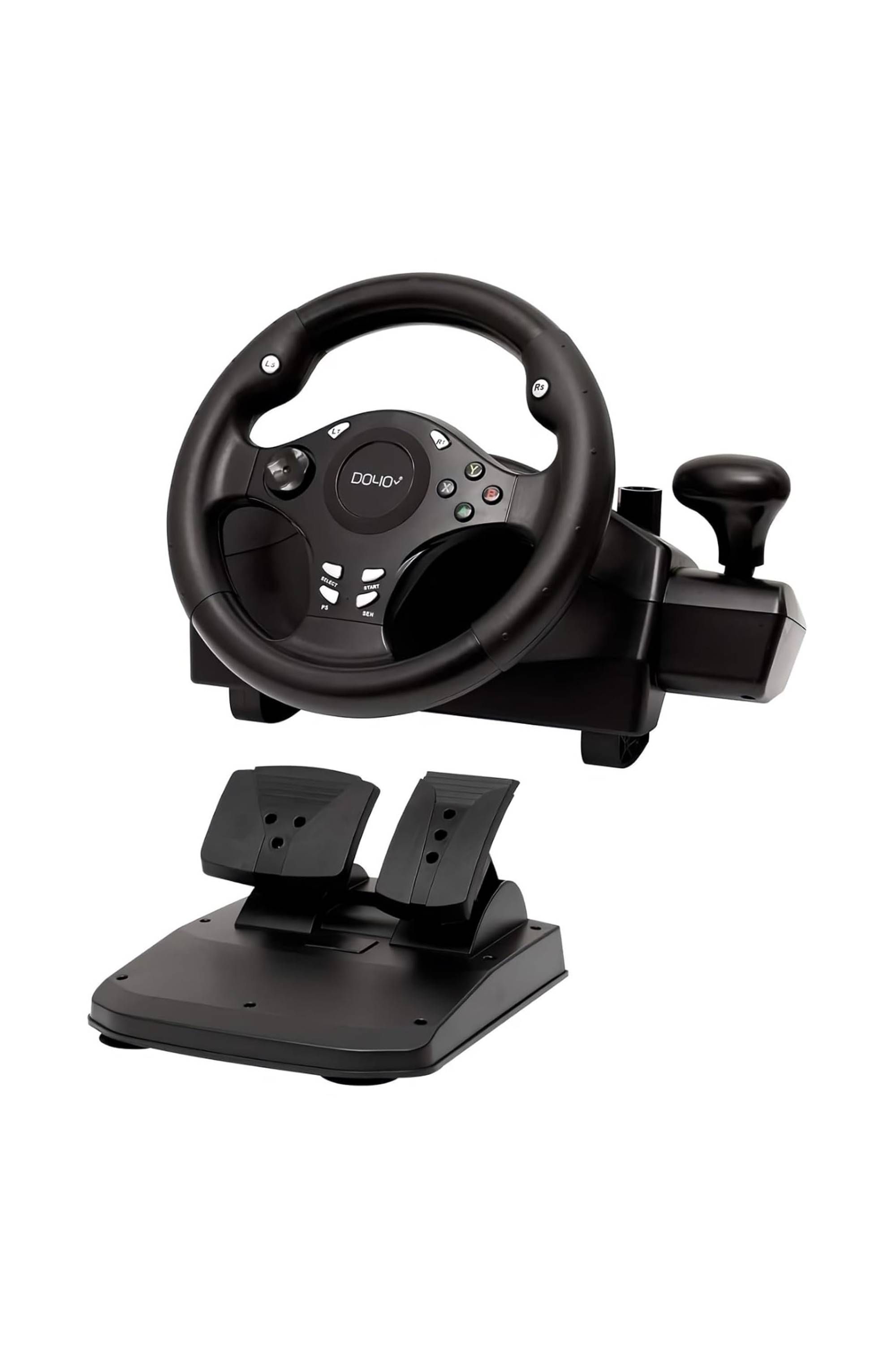 DOYO R270 Gaming Racing Wheel with Pedals and Paddle Shifters