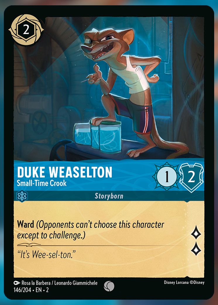 Duke Weaselton, Small-Time Crook