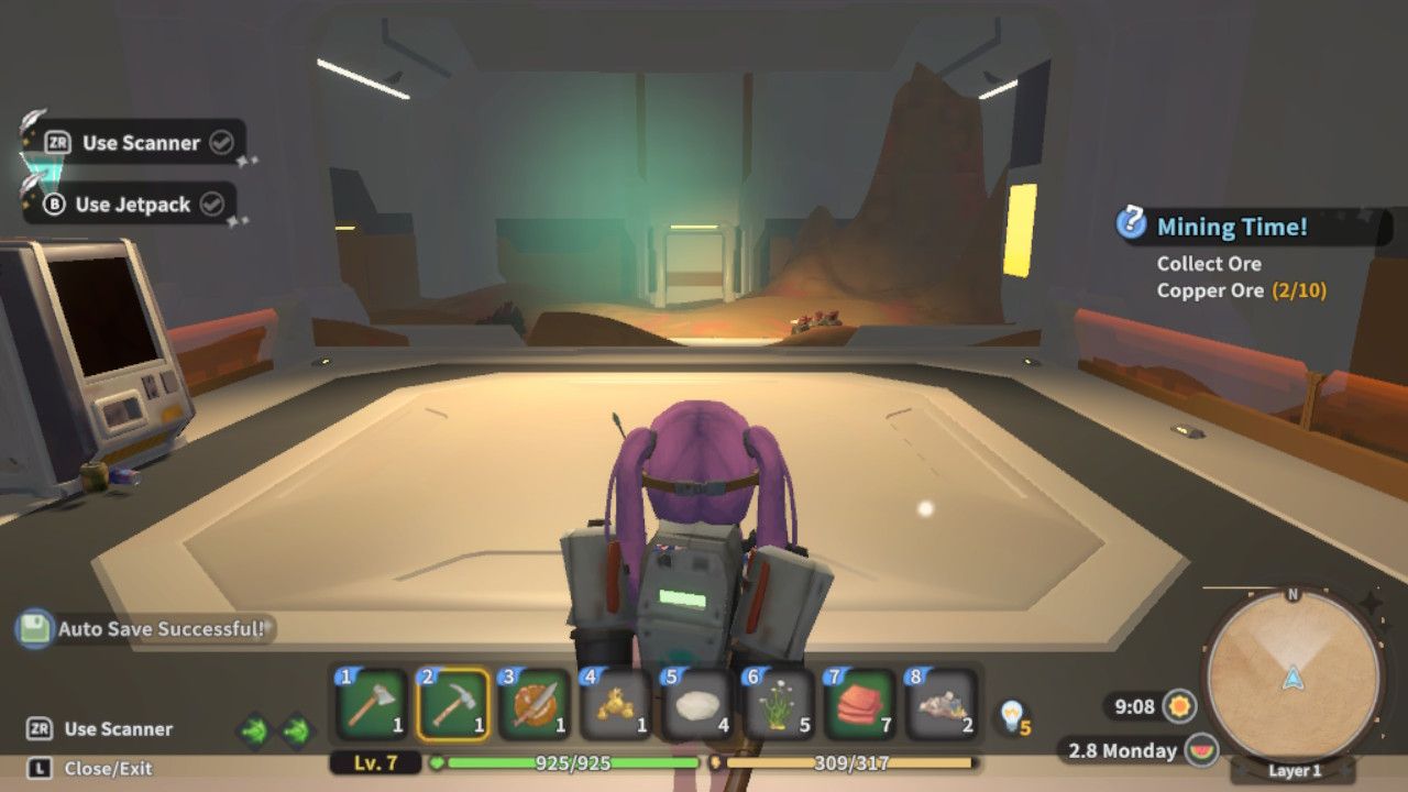 entering the abandoned ruins for the first time my time at sandrock