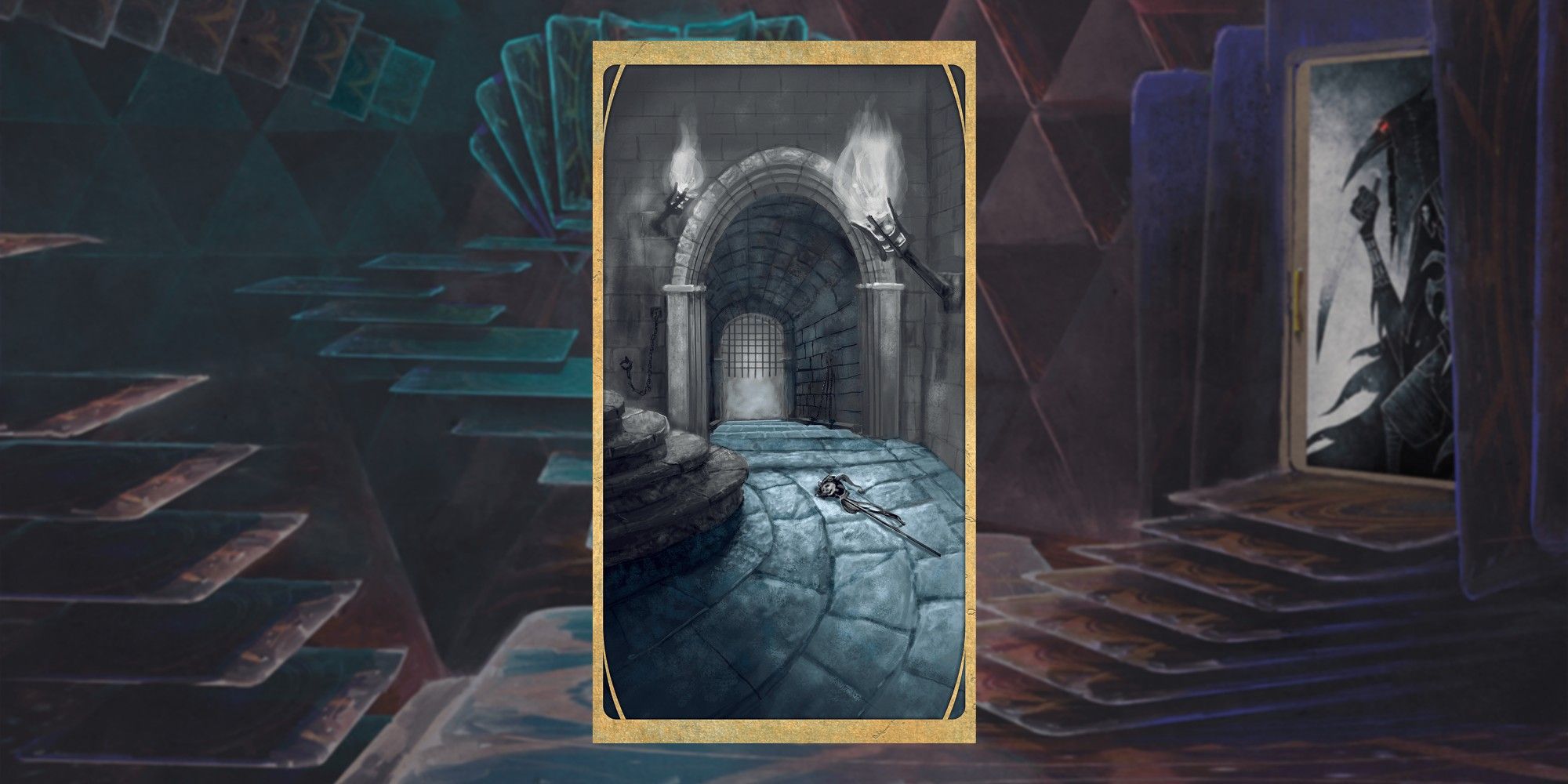Dungeons & Dragons Deck of Many Things card Donjon