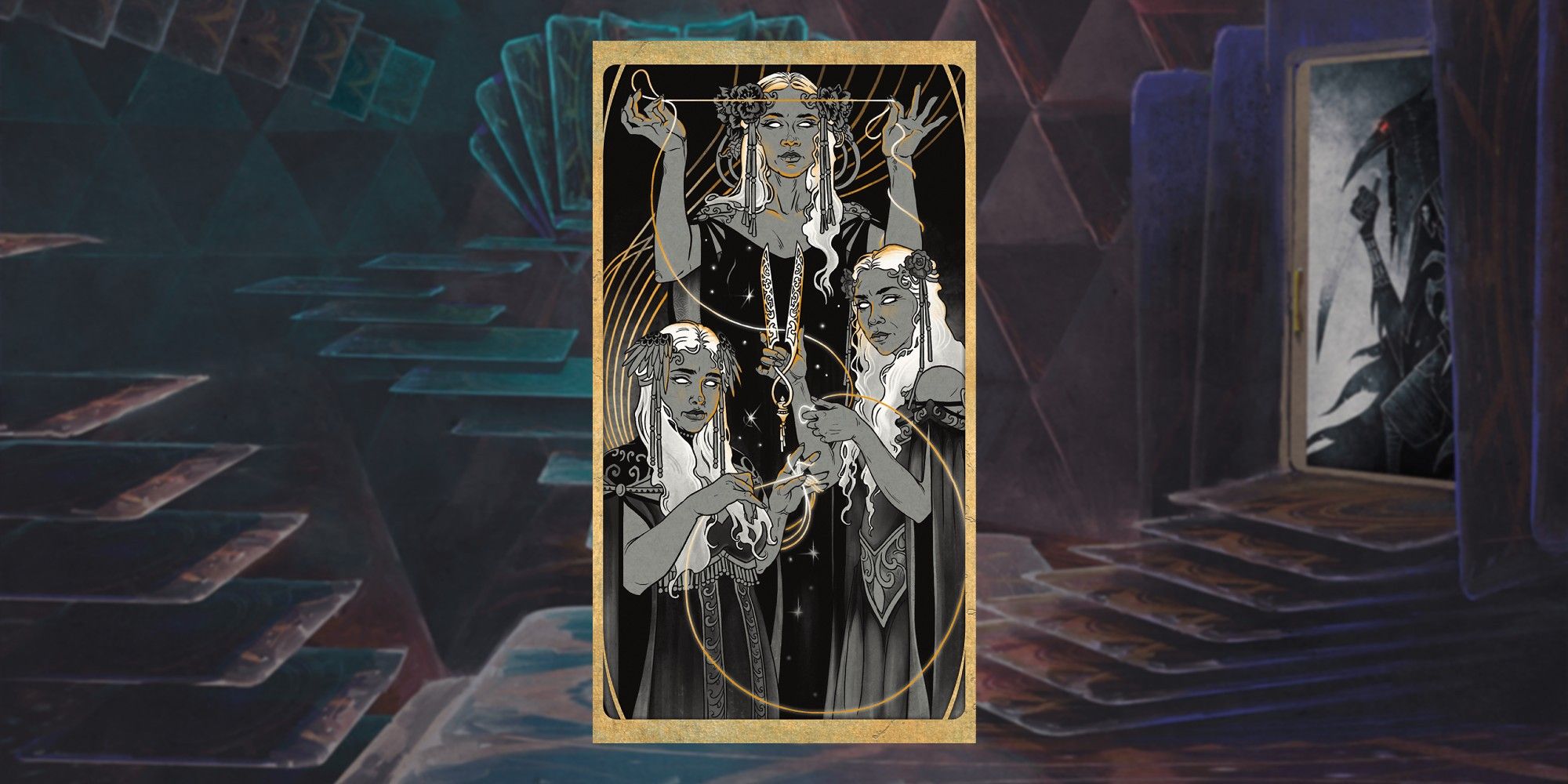 Dungeons & Dragons Deck of Many Things card The Fates