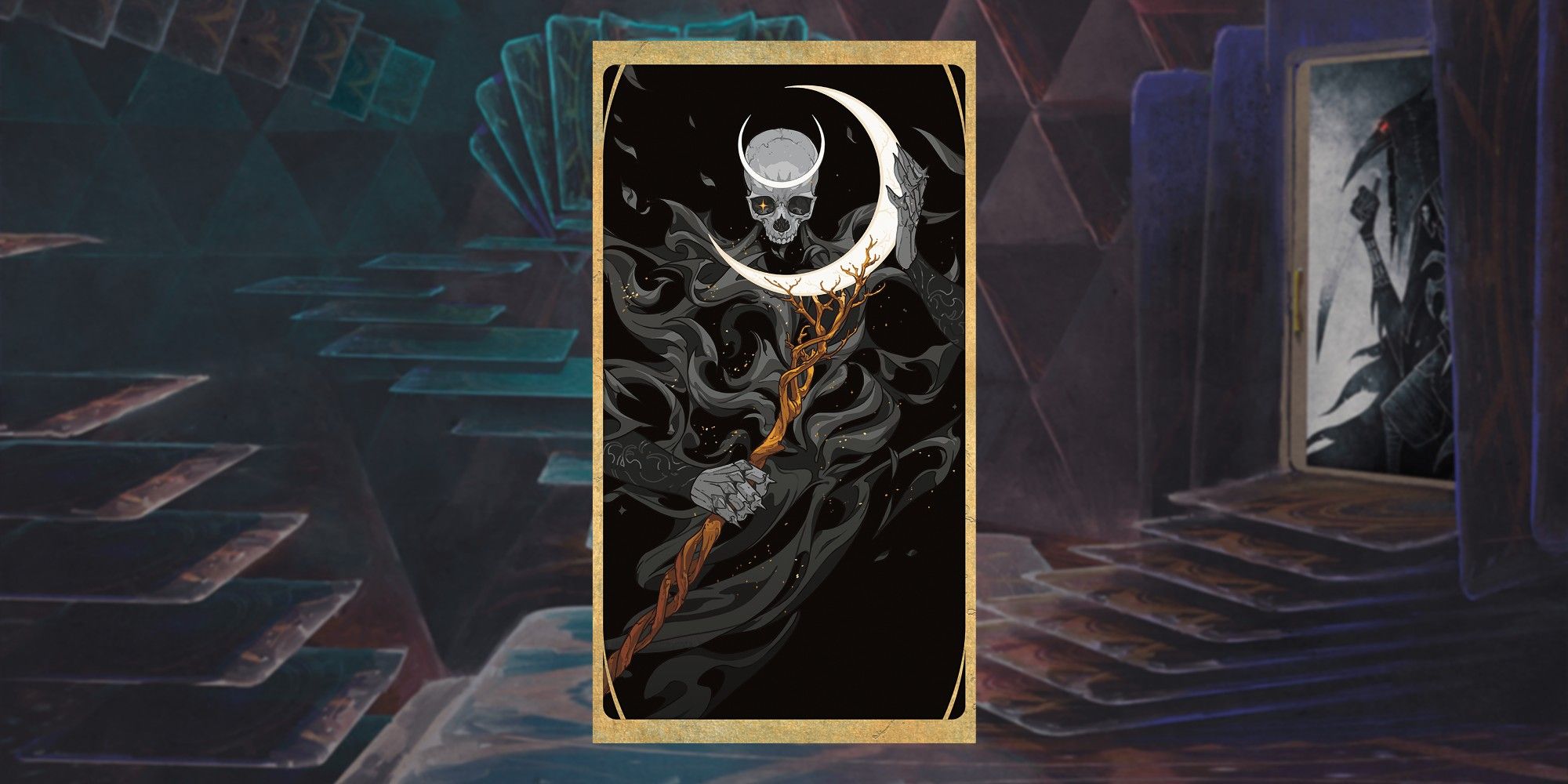 Dungeons & Dragons Deck of Many Things card Skull