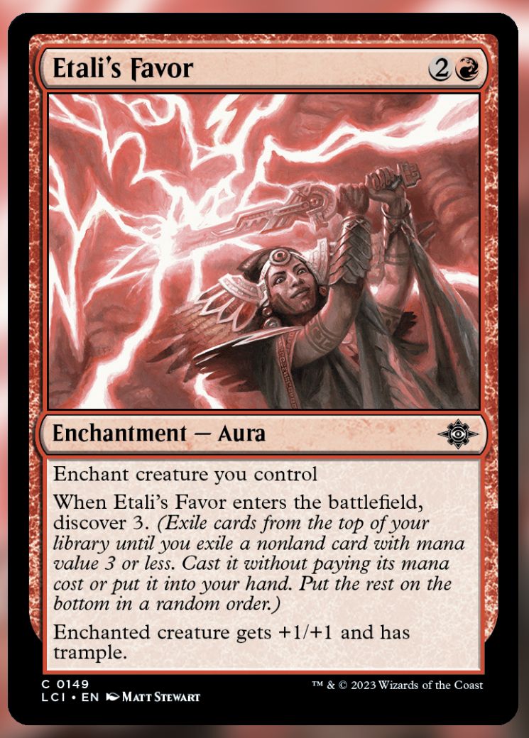 Etali's Favor