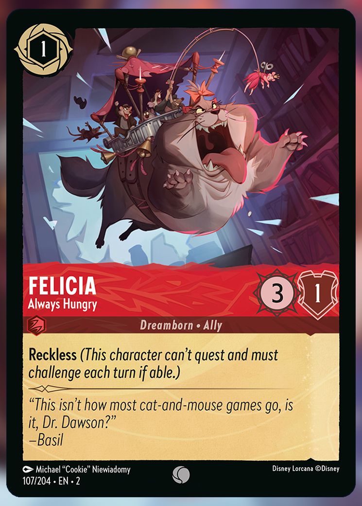 Felicia, Always Hungry