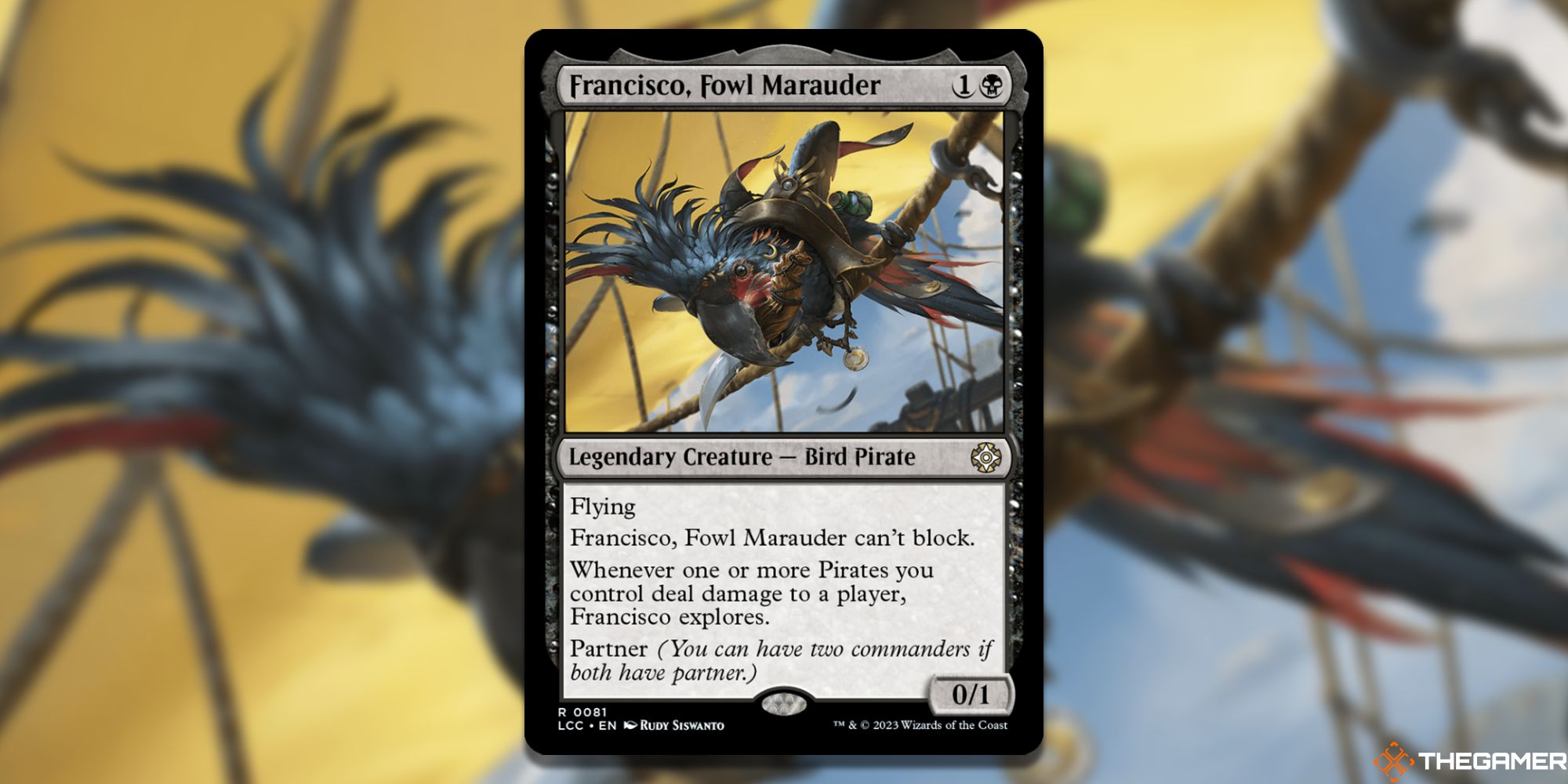 MTG: Francisco, Fowl Marauder card