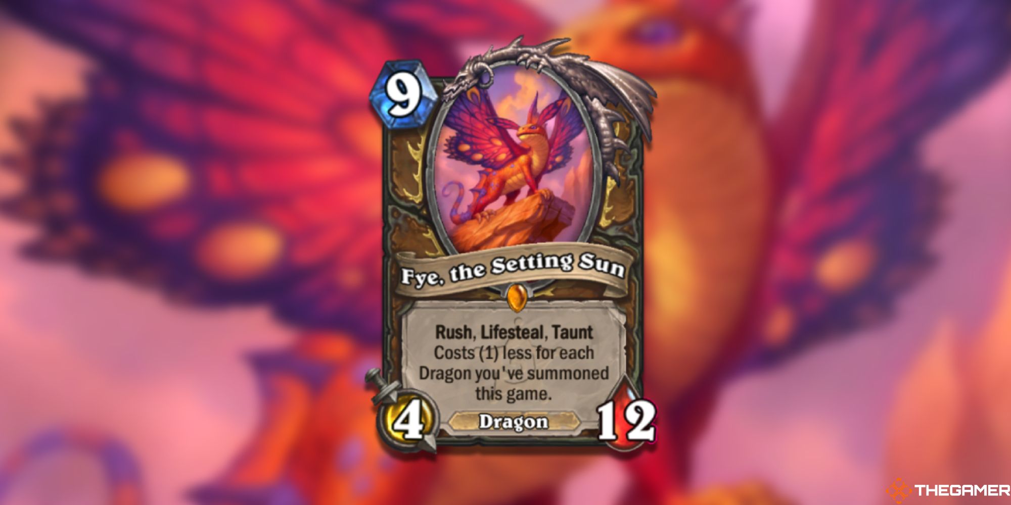 Fye, the Setting Sun Hearthstone Card