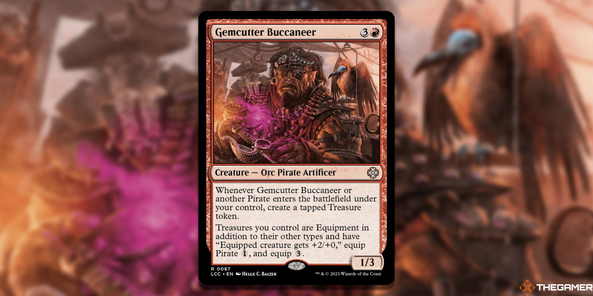 MTG: Gemcutter Buccaneer card